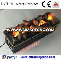 cheap 80cm 3D Water decor fake flame 2 3 sided electric fireplace