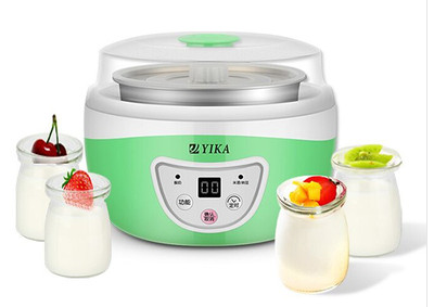 1.0L 15W small electrical yogurt maker machine with mechanial and 48h timer LED digital control