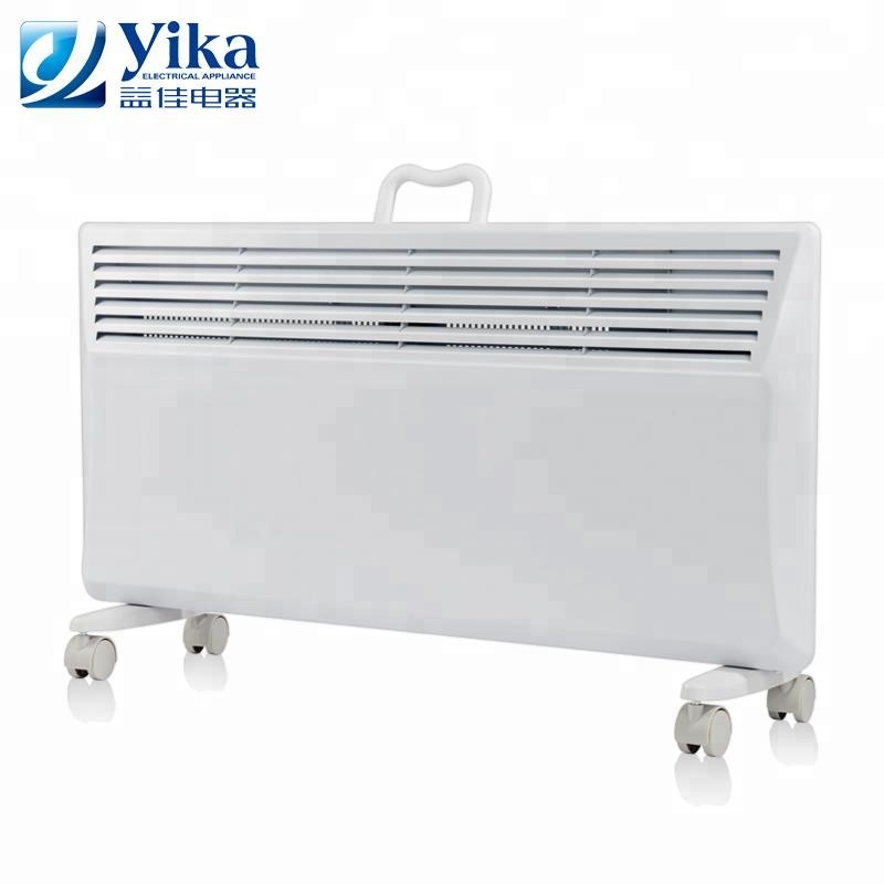 Electrical wall floor metal convector panel heater